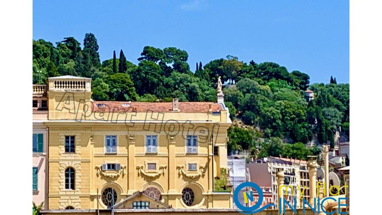 Aparthotel Riviera Nice Cote D'Azur - Old Town - Studio Ac - Sea View - 50M Promenade Des Anglais- La Maison Linda Exterior foto