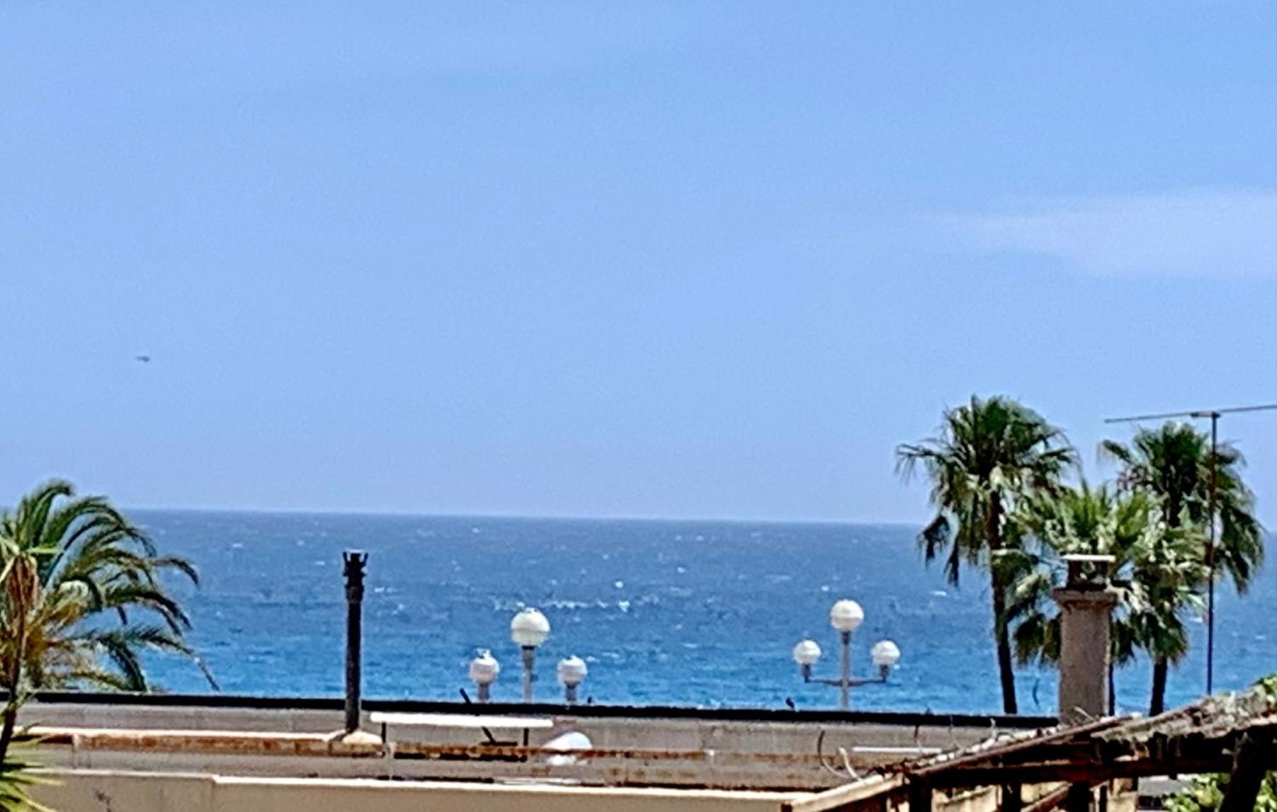 Aparthotel Riviera Nice Cote D'Azur - Old Town - Studio Ac - Sea View - 50M Promenade Des Anglais- La Maison Linda Exterior foto